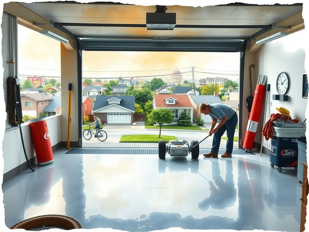 Garage Epoxy Flooring Solutions For Oklahoma City Homes And Businesses